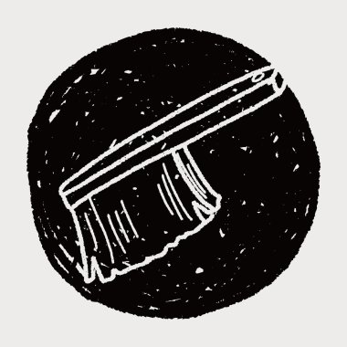 temiz fırça doodle