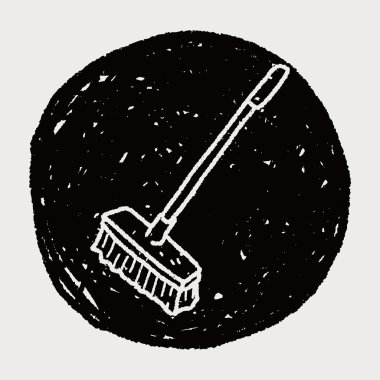 temiz fırça doodle