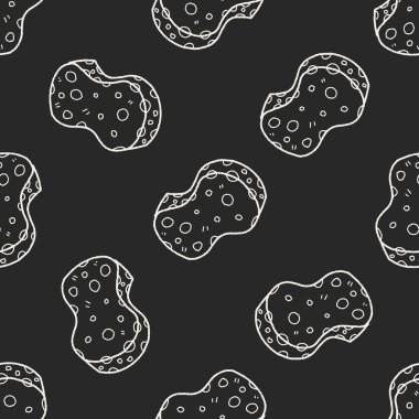 ovma pedi doodle Dikişsiz desen arka plan