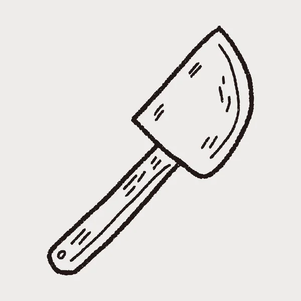 Cuisson beater doodle — Image vectorielle