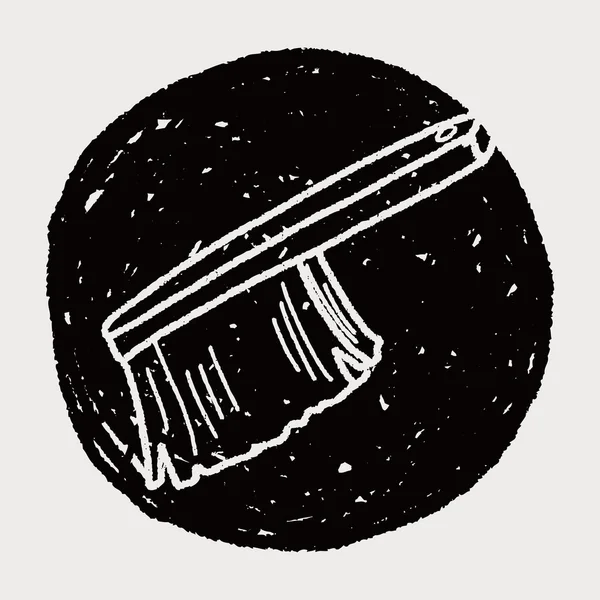 temiz fırça doodle