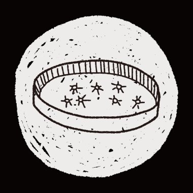 petri kabına doodle