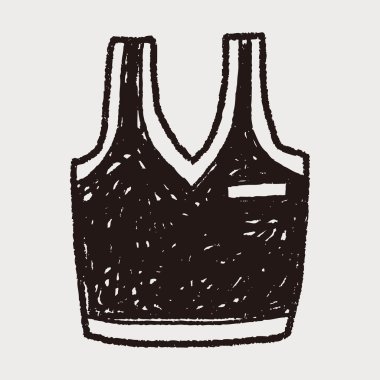Spor yelek doodle