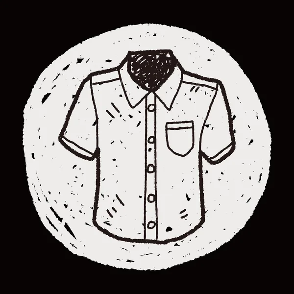 Doodle camisa —  Vetores de Stock