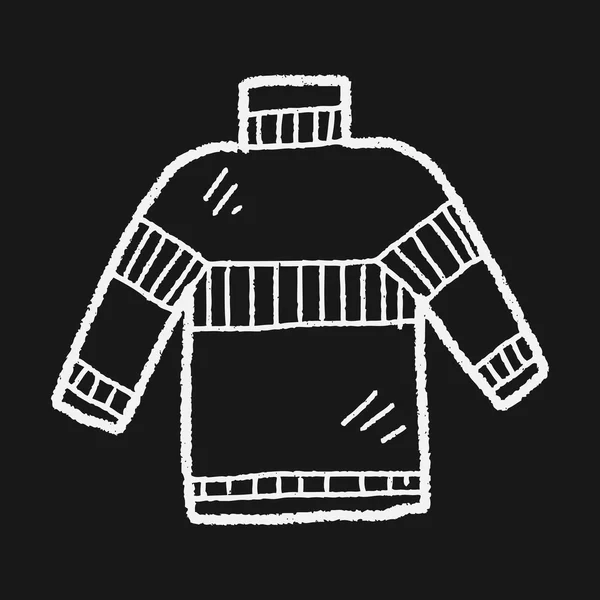 Suéter de garabato — Archivo Imágenes Vectoriales
