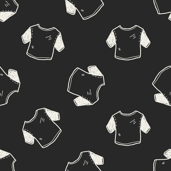 t-shirt doodle Dikişsiz desen arka plan