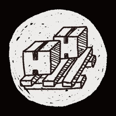 Sevkıyat kutusu doodle