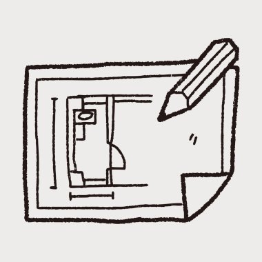 Blueprint doodle