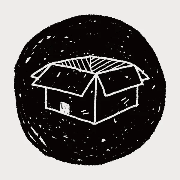 Aç kutusuna teslim doodle