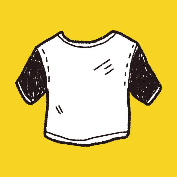 T-shirt doodle — Stock Vector