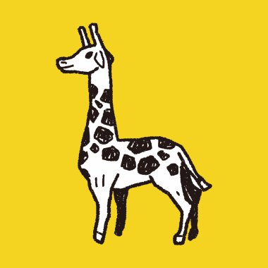 zürafa doodle