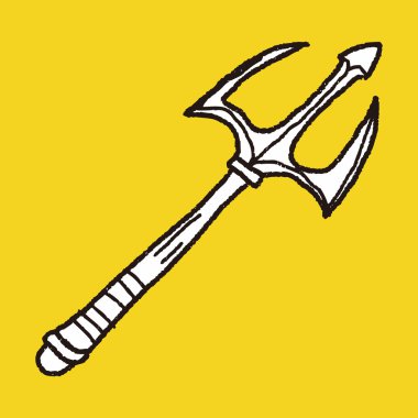 mızrak doodle