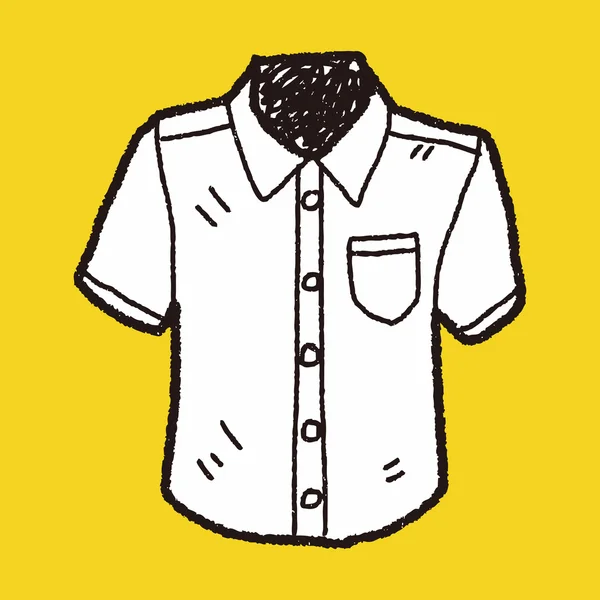Doodle camisa —  Vetores de Stock