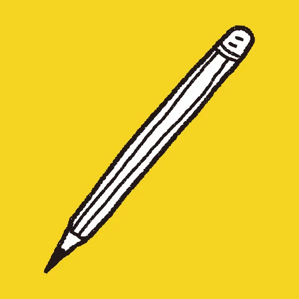 Doodle pen — Stockvector