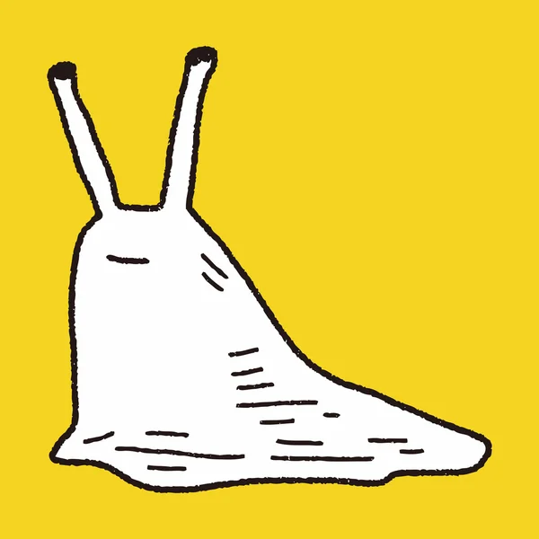 Slug doodle — Stok Vektör