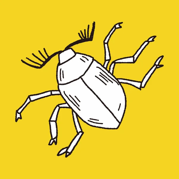 Insect doodle — Stockvector