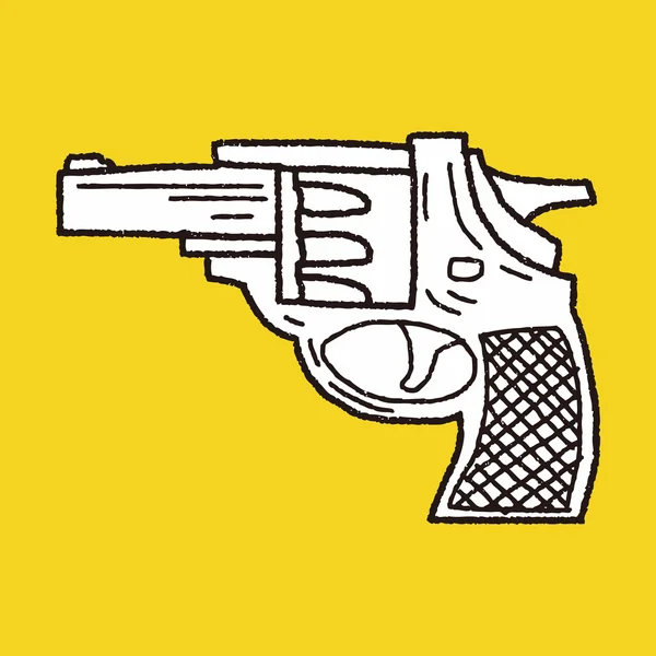 Doodle όπλο — Διανυσματικό Αρχείο