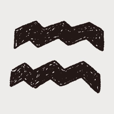 Kova takımyıldızı doodle