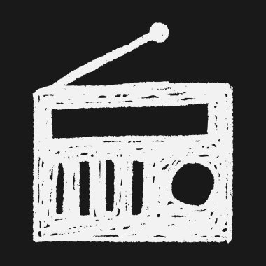 radyo doodle çizim