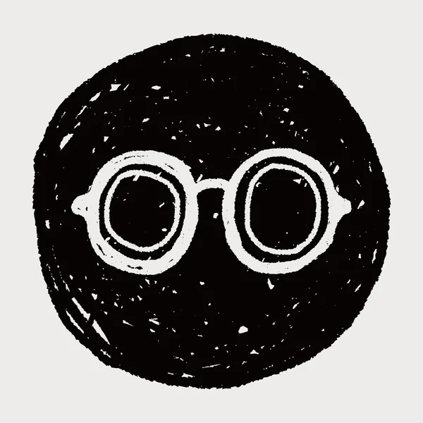 Doodle-Brille — Stockvektor