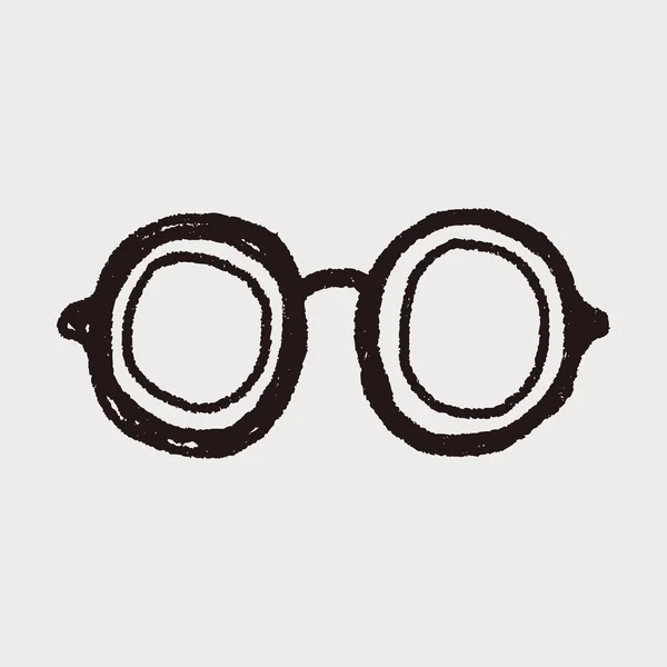 Doodle-Brille — Stockvektor