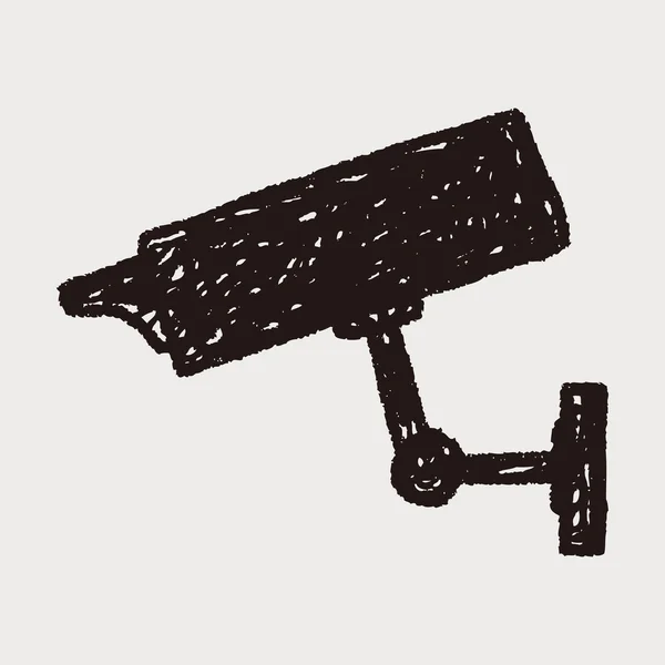 Cctv の落書き — ストックベクタ