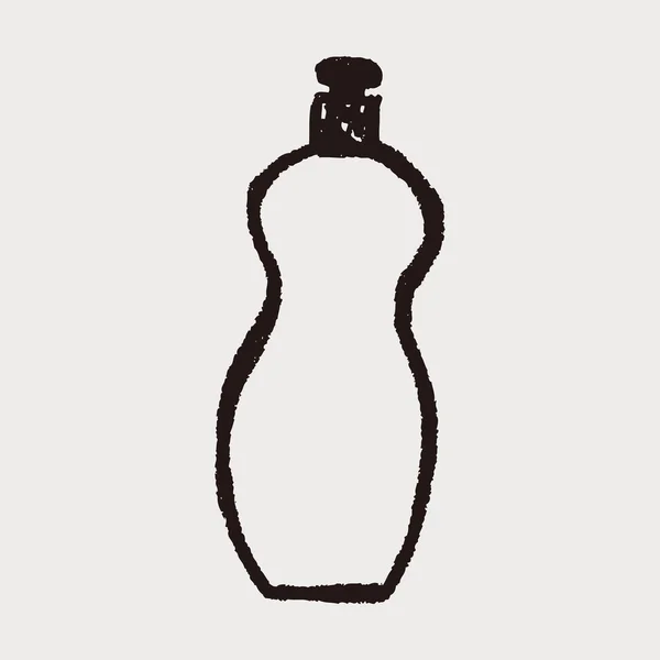 瓶涂鸦 — 图库矢量图片