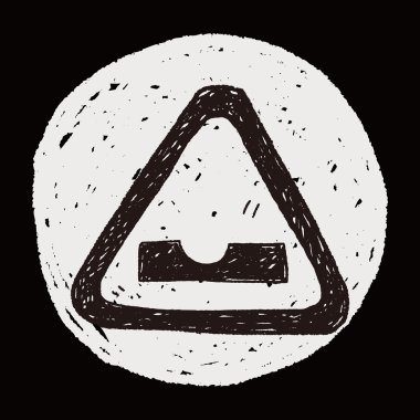 düzensiz yol doodle