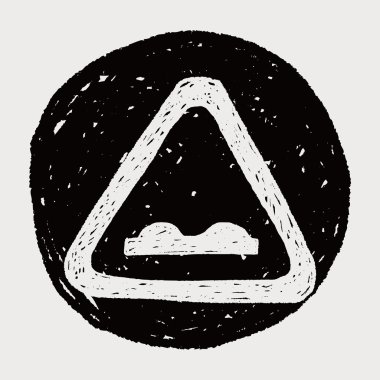 düzensiz yol doodle