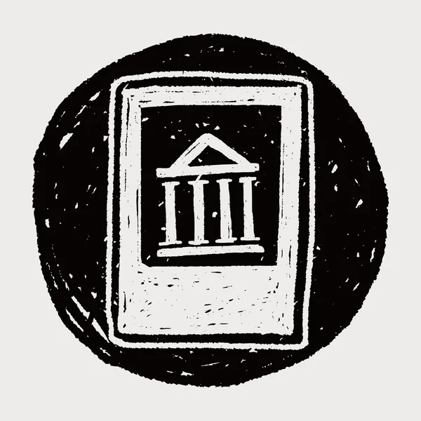 Doodle банку — стоковий вектор