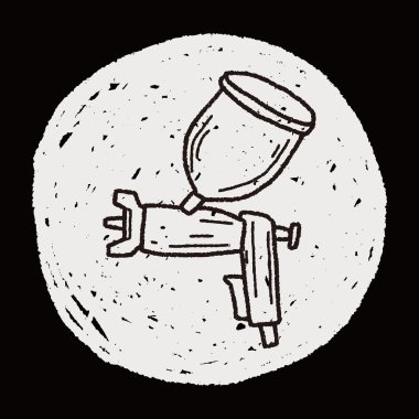 Boya Tabancası doodle