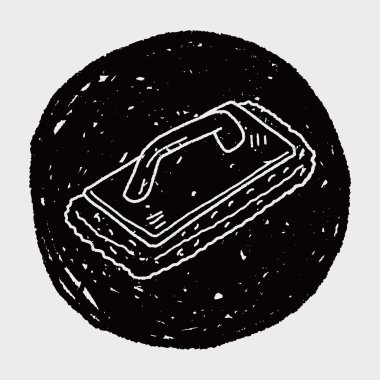 Temizlik Aracı doodle