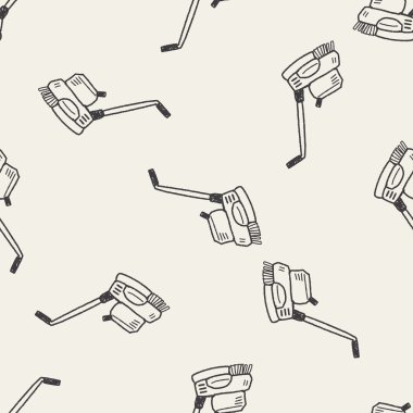 zemin cilalama makineleri Dikişsiz desen arka plan doodle