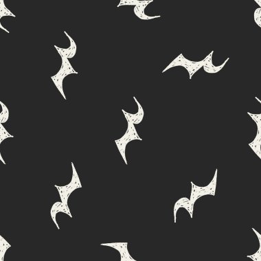 müzik Not doodle Dikişsiz desen arka plan