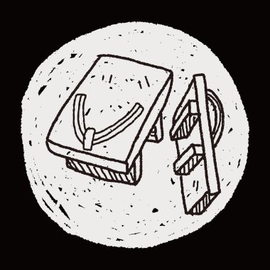 takunya ayakkabı doodle