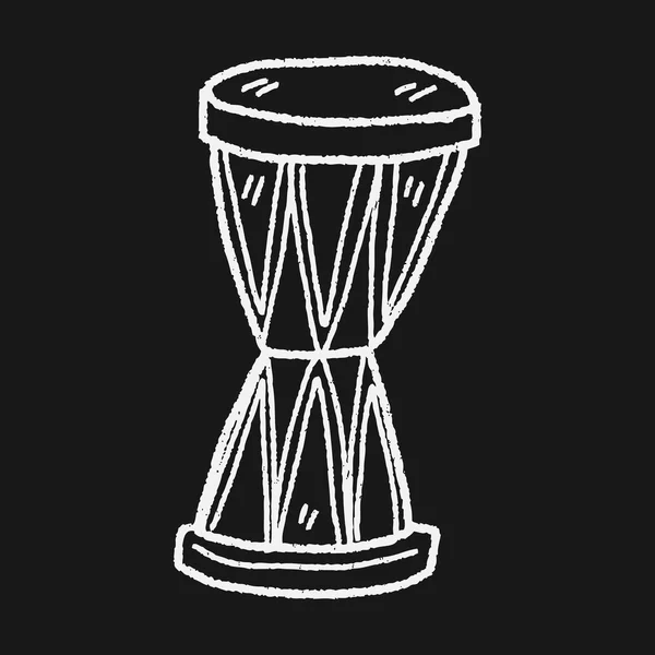 Drum doodle — Stockový vektor