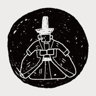 Japon Kral doodle