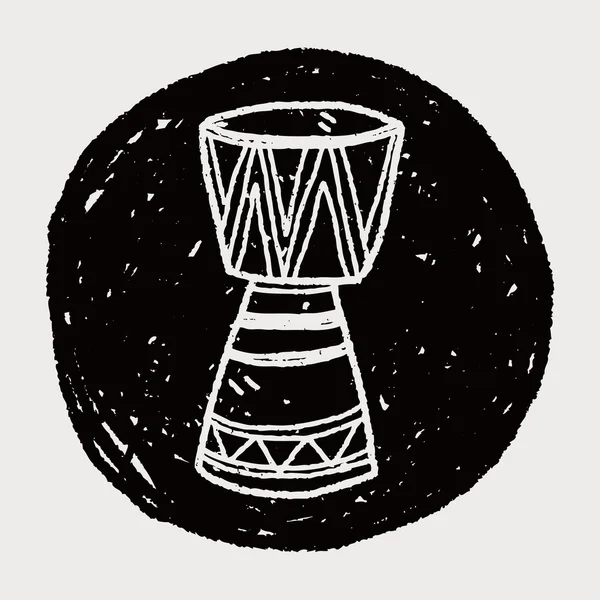 Afrika davul doodle