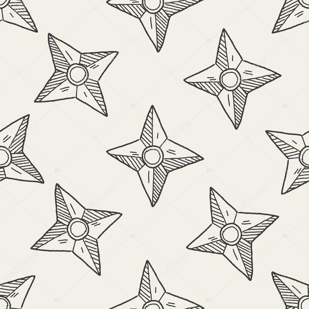 Ninja Weapon Doodle Seamless Pattern Background Vector Image By C Hchjjl Vector Stock Ninja Weapon Doodle Seamless Pattern Background Vector Image By C Hchjjl Vector Stock