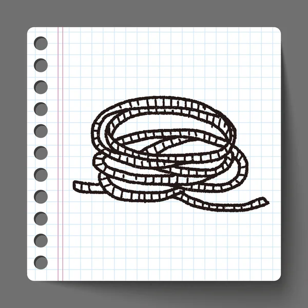 Rope doodle — Stock Vector