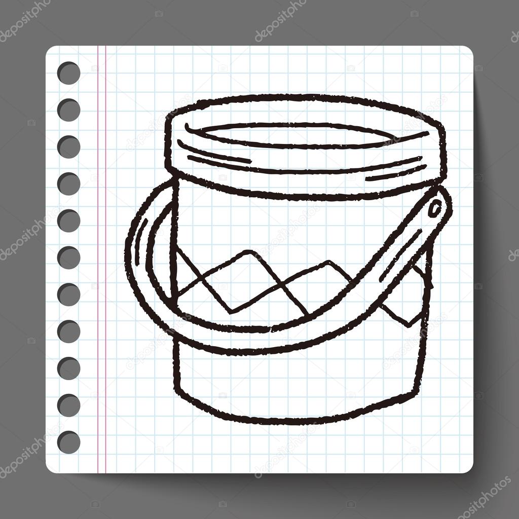 How to draw Paint Bucket 