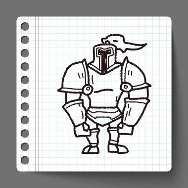 Şövalye doodle