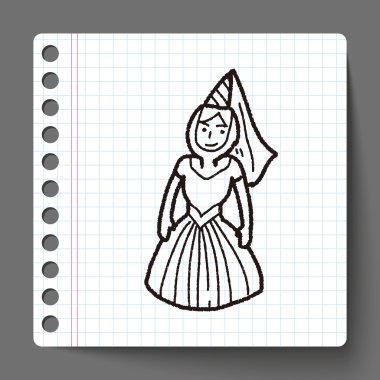 Ortaçağ insanlar doodle