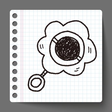 Bebek çıngırağı doodle