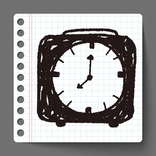 Time doodle — Stock Vector