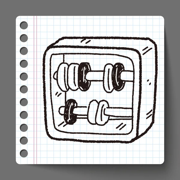 数学玩具涂鸦 — 图库矢量图片