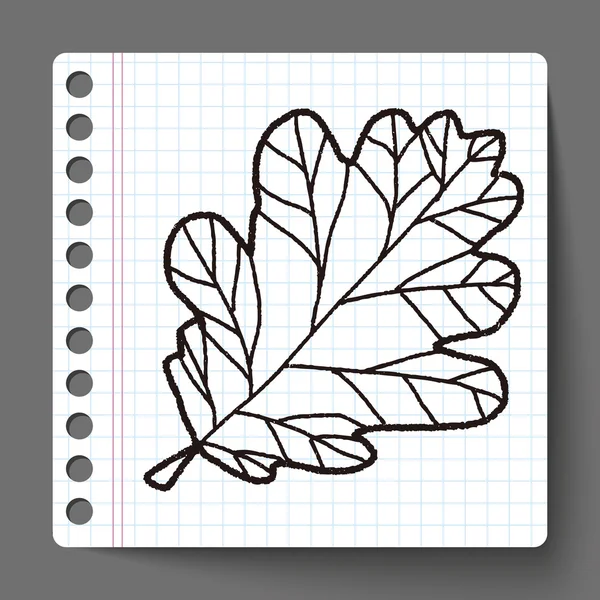 Doodle de plantas — Vetor de Stock