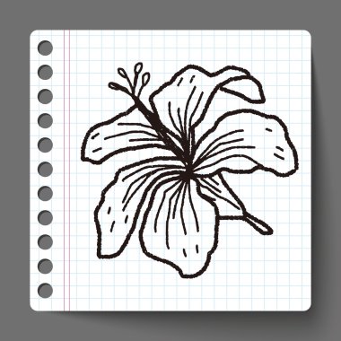 çiçek doodle
