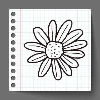 çiçek doodle