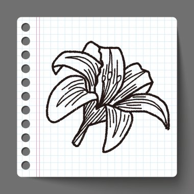 çiçek doodle